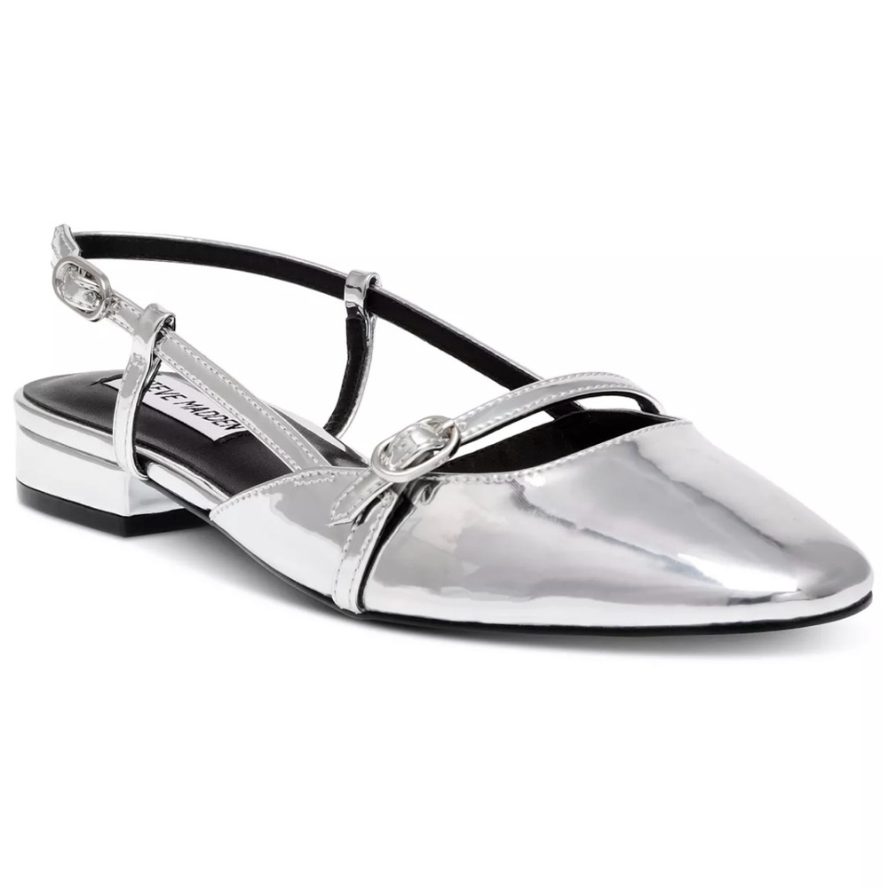 Steve Madden Bayli Strappy Slingback Flats size 7
